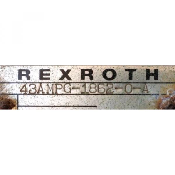 Rexroth Hydraulic Pump MDL AA10VS071 w Reliance 40 HP Motor DUTY MASTER 3 PH #8 image