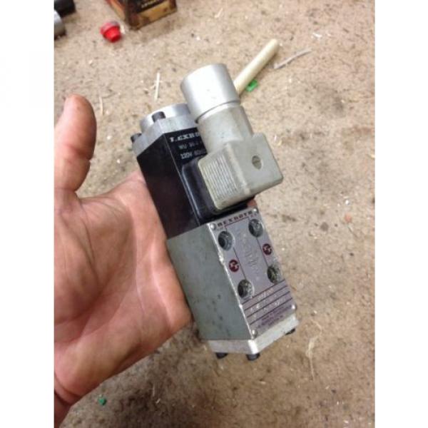 Rexroth Directional Control Solenoid valve 4port Hydraulic 4WE5N6.1/W120-60NZ4 #10 image