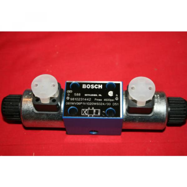 NEW Bosch Rexroth Hydraulic Flow Control Valve 9 810 231 442 9810231442 - BNWOB #1 image