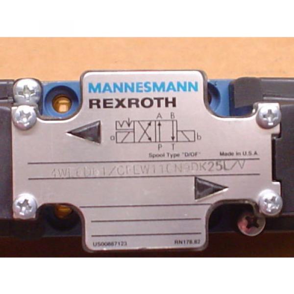 Mannesmann Rexroth 4WE6D61/OFEW110N9DK25L/V Hydraulic Directional Valve #2 image