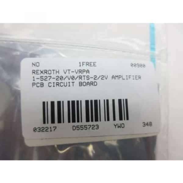 NEW REXROTH VT-VRPA 1-527-20/V0/RTS-2/2V HYDRAULIC VALVE AMPLIFIER CARD D555723 #6 image