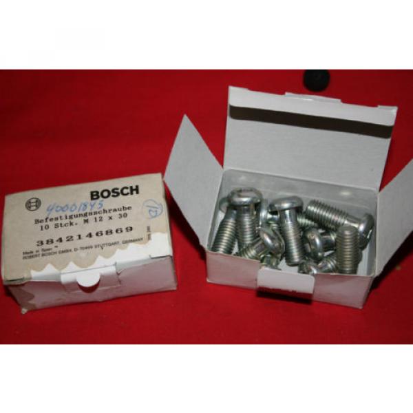 NEW Bosch Rexroth M12 X 30 Allen Head Bolts - 3 842 146 869 Lot of 20 bolts BNIB #1 image