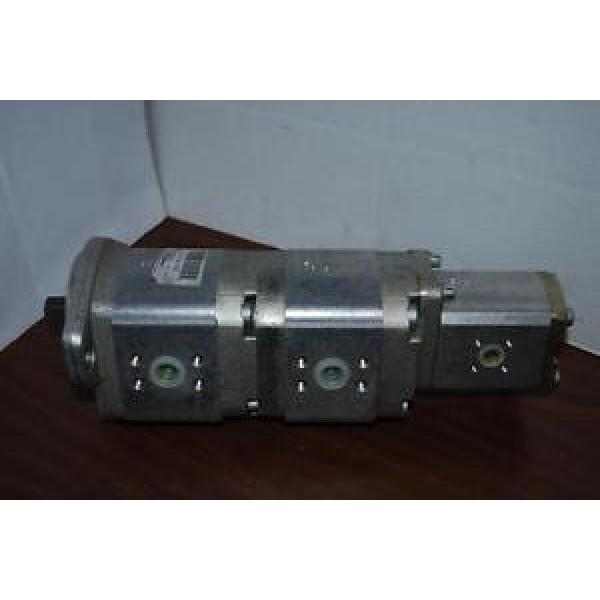 Rexroth Triple Hydraulic Gear Pump 1518-222-067, 1518-222-065, 1518-222-059 NEW #1 image