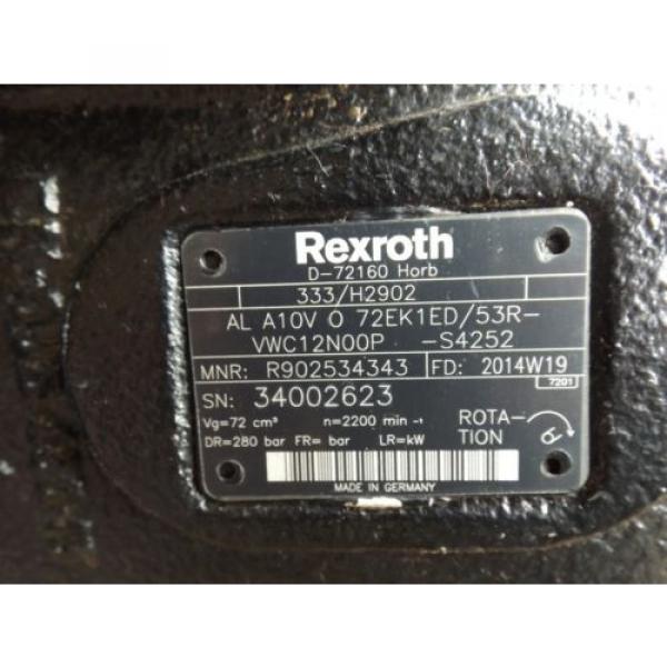JCB Rexroth Hydraulic Pump P/N 333/H2902 #3 image