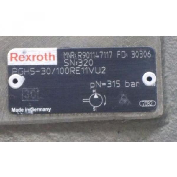 Rexroth Hydraulic Pump PGH5-30/100RE11VU2 #1 image