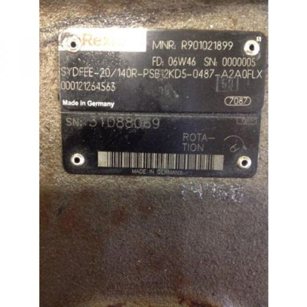 Rexroth Piston Pump No Controller SYDFEE-20/140R-PSB12KD5-0487-A2A0FLX (2) #2 image