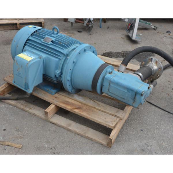 Rexroth PVQ-1/162-122RJ156DDMC hydraulic pump and 30 KW 40HP motor 6 pole motor #8 image
