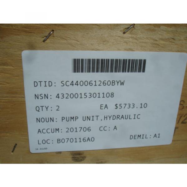 NEW Appleton Marine Hydraulic Pump YMD-9357 YMD9357 Bosch Rexroth  Winch AMD1591 #12 image