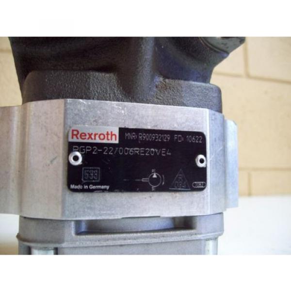 REXROTH PGP2-22/006RE20VE4 HYDRAULIC GEAR PUMP - USED - FREE SHIPPING!!! #2 image