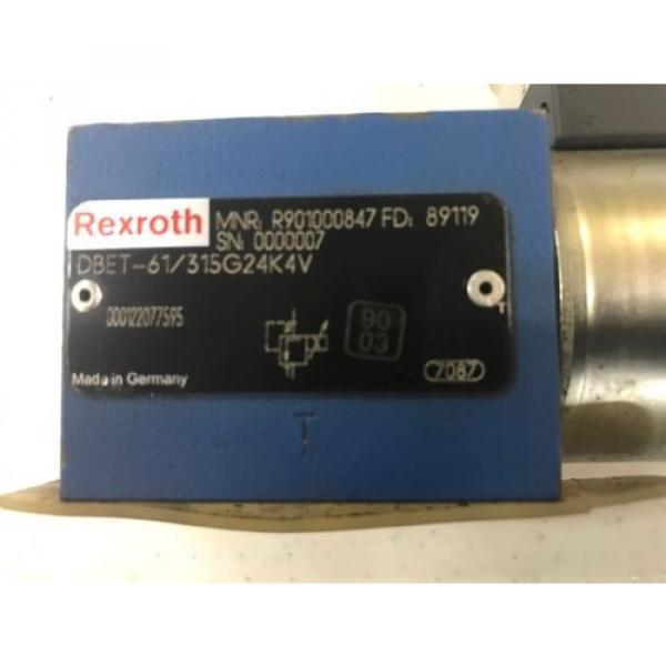 new rexroth Proportional-pressure relief valve  DBET-61/315G24K4V R901000847 #2 image