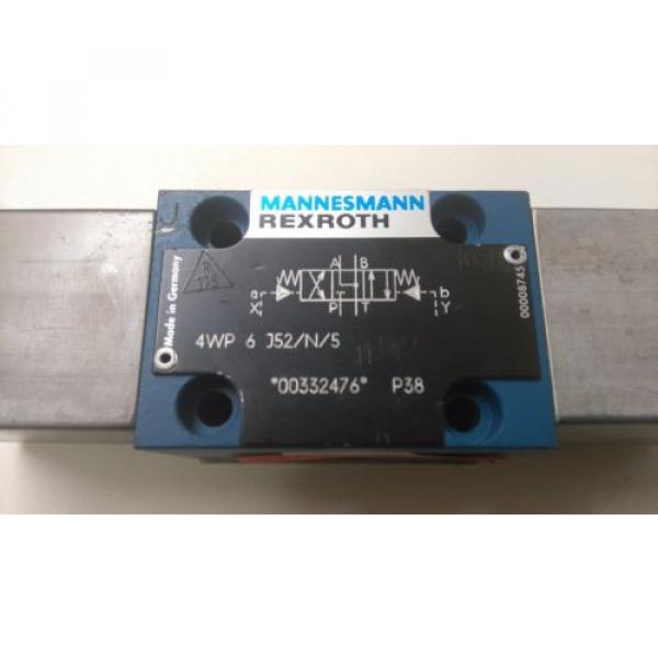 rexroth directional valve 4wp 6 j52/n/5 pneumatic controlled hydraulic valve #2 image