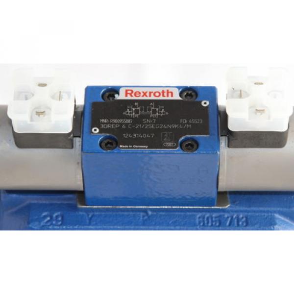 Rexroth R900962462 with R900955887 4WRZ 3DREP Proportioning &amp; Reducing Valve #5 image