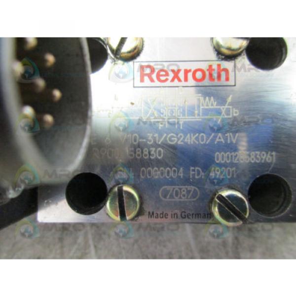 REXROTH 4WRSE-6-V10-31/G24K0/A1V PROPORTIONAL VALVE *USED* #4 image