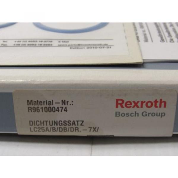 NEW REXROTH HYDROTECH HYDRAULIC VALVE SEAL KIT R961000474 #3 image