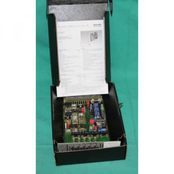 Rexroth, VT5008,  VT-5008, Hydraulic Valve Bosch Proportional Amplifier Servo Ca #2 image