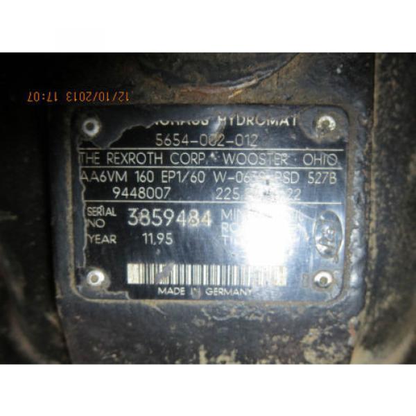 Rexroth Corp Hydromat 13 Spline Piston Motor AA6VM 160 EP1/60 1-3/4&#034; #6 image