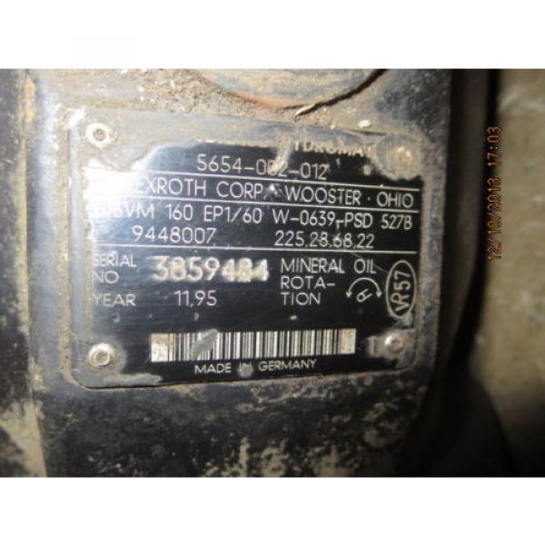Rexroth Corp Hydromat 13 Spline Piston Motor AA6VM 160 EP1/60 1-3/4&#034; #12 image