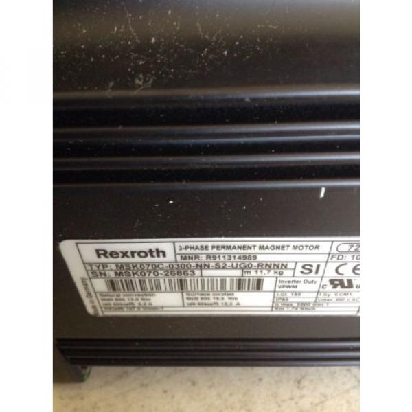 Rexroth 3 Phase Permanent Magnet Motor #5 image