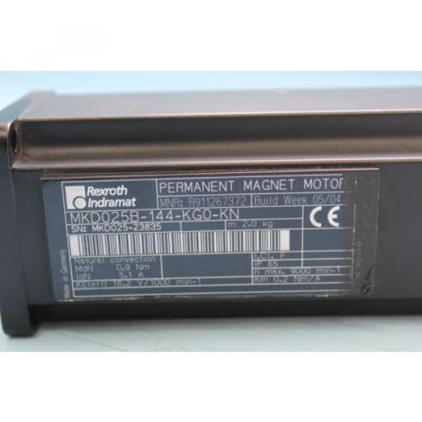 Rexroth Permanent Magnet MKD025B-144-KG0-KN, 1Pcs, New, Free Expedited Shipping #6 image
