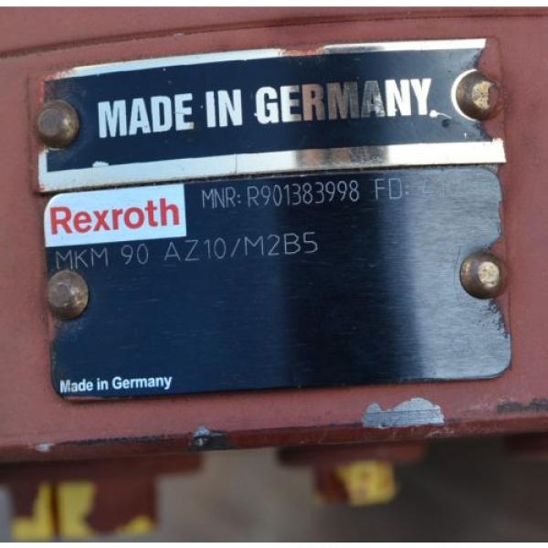 Rexroth (Bosch) hydraulic piston motor MKM 90 AZ10/M2B5 / MNR:R901383998 FD #2 image