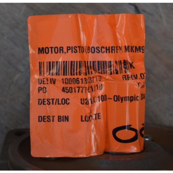 Rexroth (Bosch) hydraulic piston motor MKM 90 AZ10/M2B5 / MNR:R901383998 FD #5 image