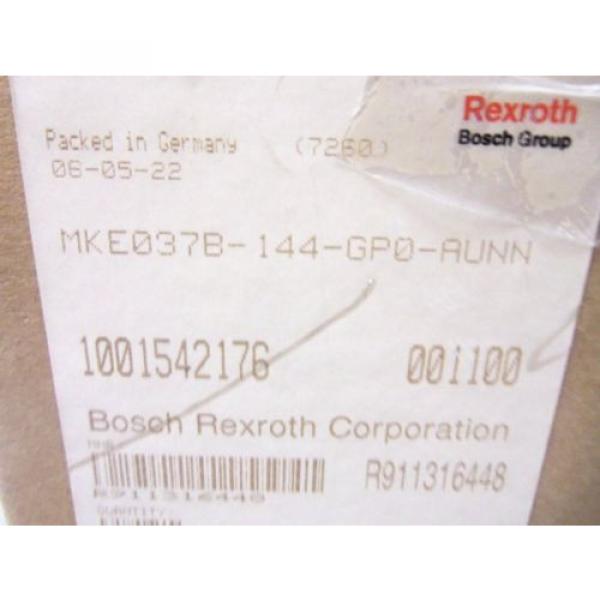 REXROTH MKE037B-144-GP0-AUNN SERVO MOTOR *NEW IN BOX* #4 image
