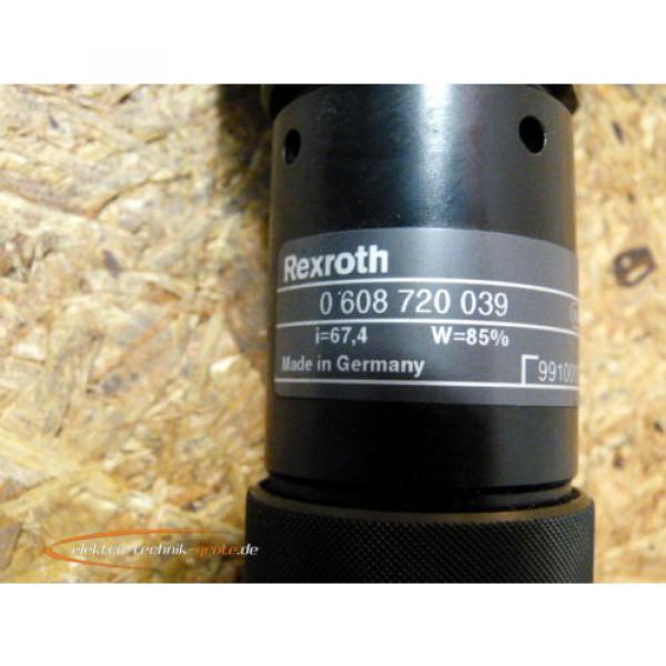 Rexroth 0 608 701 017 Motor mit 0 608 720 039 Getriebe #4 image