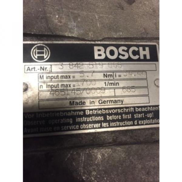 Bosch Conveyor Drive 3 842 519 005 With Rexroth Motor .86KW 3 842 518 050 #6 image