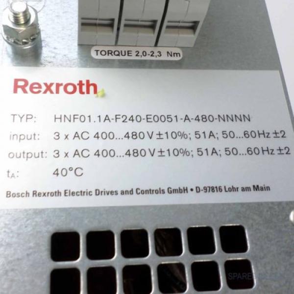 Rexroth Netzfilter HNF01.1A-F240-E0051-A480-NNNN GEB #3 image