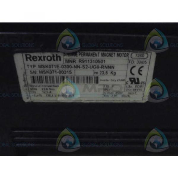 REXROTH MSK071E-0300-NN-S2-UG0-RNNN MOTOR  *NEW IN BOX* #2 image