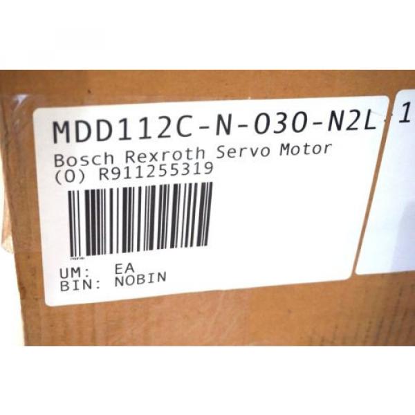 NEW REXROTH MDD112C-N-030-N2L DIGITAL AC SERVO MOTOR MDD112CN030N2L #2 image