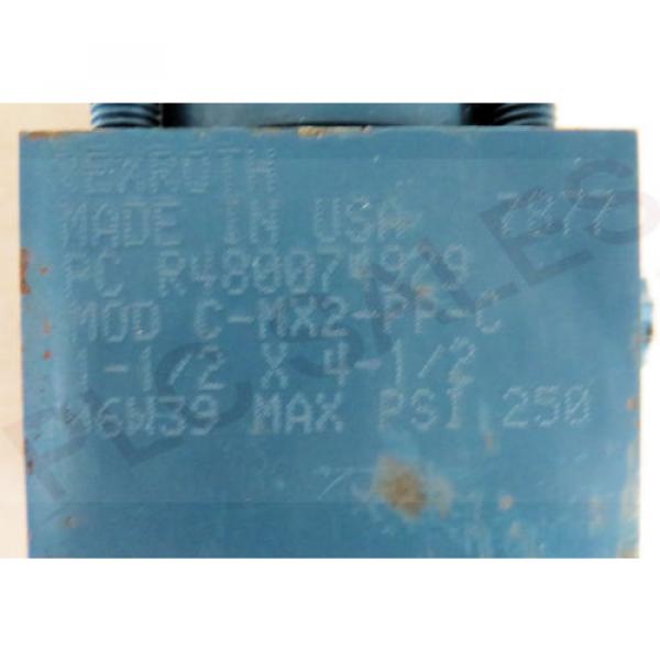 REXROTH R480074929 C-MX2-PP-C | 1-1/2 x 4-1/2 PowerMaster Cylinder 250psi  *NEW* #2 image