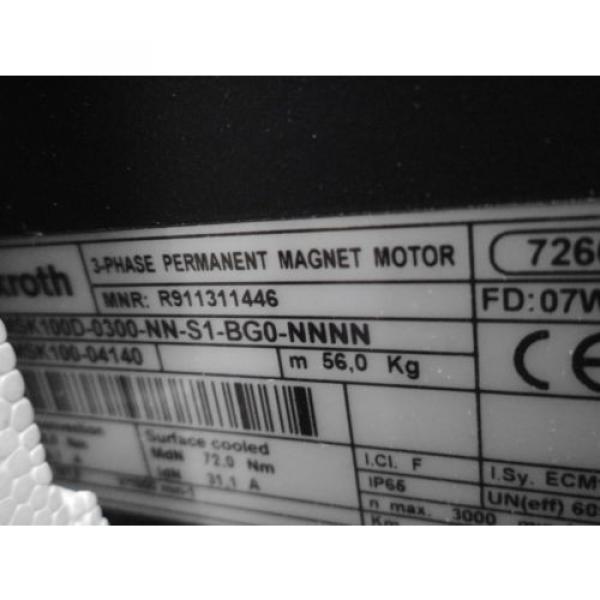 REXROTH MSK100D-0300-NN-S1-BG0-NNNN 3-PHASE MOTOR *NEW IN BOX* #6 image