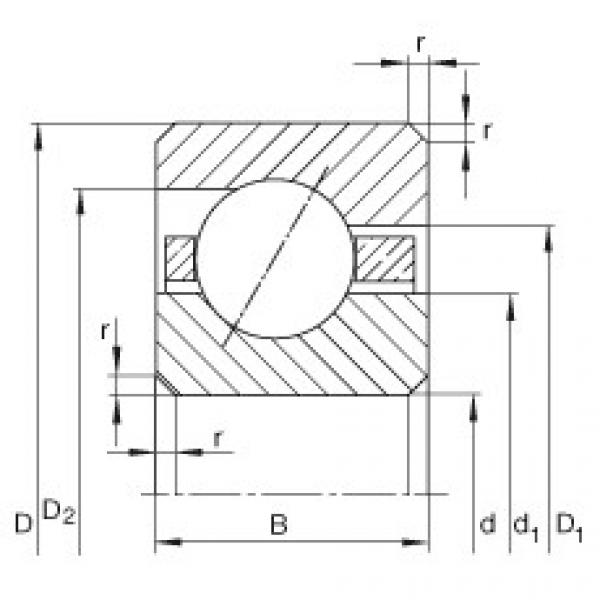 FAG Germany Thin section bearings - CSEB025 #1 image