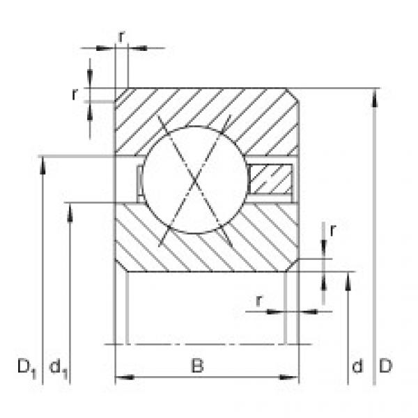 FAG Germany Thin section bearings - CSXF040 #1 image