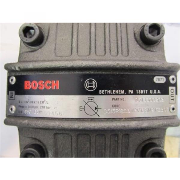 Bosch/Rexroth 0513300202, VPV16 Series Hydraulic Variable Vane Pump #2 image
