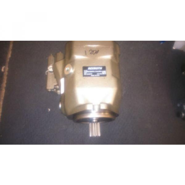 rexroth a10 v045dfr hydraulic pump a10vo45dfr1 52lpsc11noo splined shaft #1 image