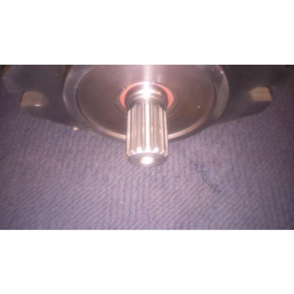rexroth a10 v045dfr hydraulic pump a10vo45dfr1 52lpsc11noo splined shaft #3 image
