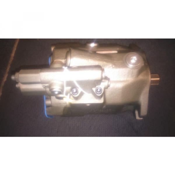 rexroth a10 v045dfr hydraulic pump a10vo45dfr1 52lpsc11noo splined shaft #4 image