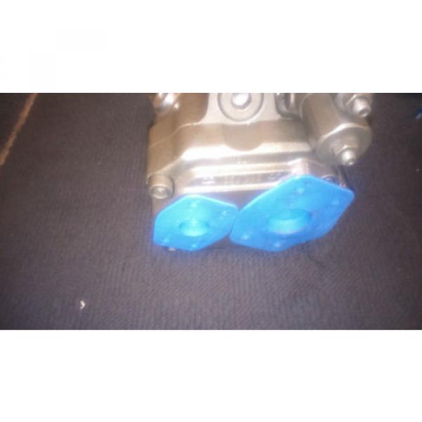 rexroth a10 v045dfr hydraulic pump a10vo45dfr1 52lpsc11noo splined shaft #5 image