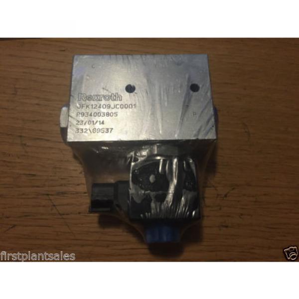 JCB REXROTH Electronic Hydraulic Valve Diverter Block 332/G9537 #1 image