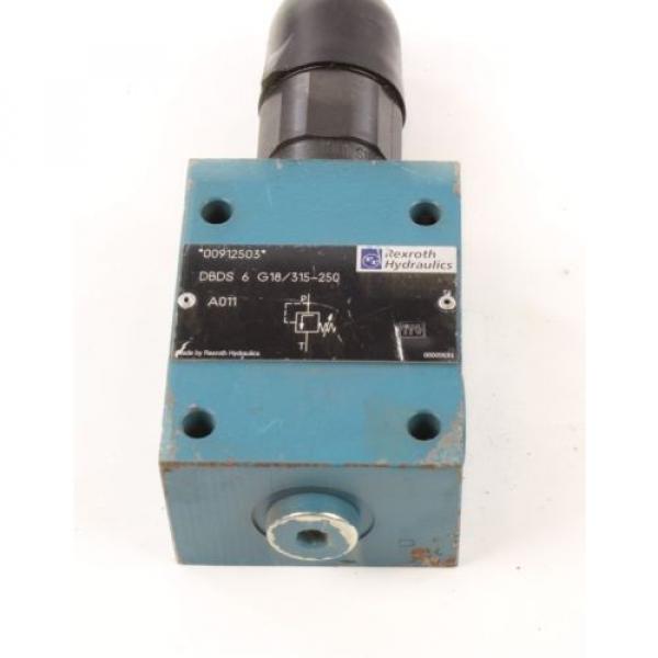 New DBDS 6 G18/315-250 Rexroth Hydraulics Pressure Relief Valve #6 image