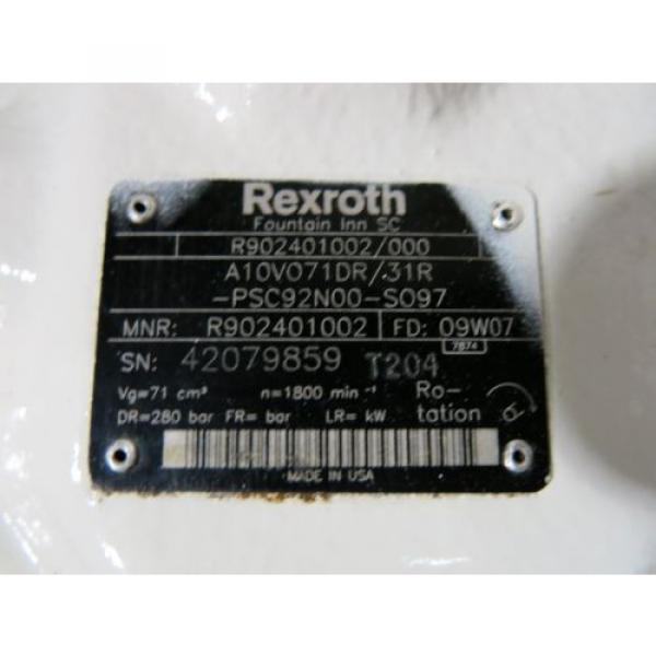 Rexroth Hydraulic Pump 33 GPM 4000 PSI Pressure Compensated Unused #2 image
