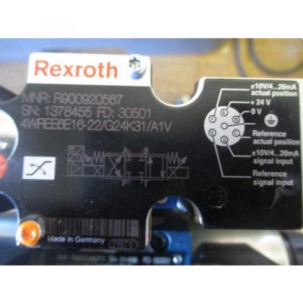 REXROTH HYDRAULIC PIVOT RETRACT &amp; EXTEND 0003844 R900548271 RR00006334 #9 image