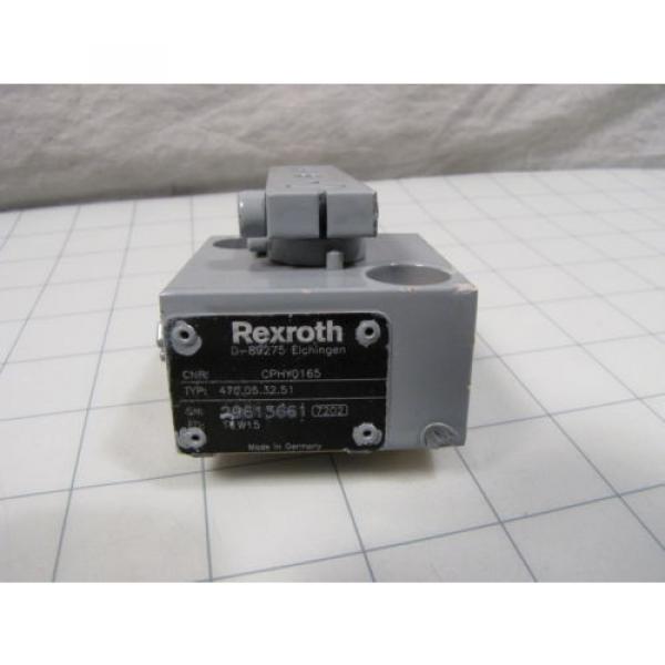 Rexroth Hydraulic Actuator / Switch CPHY0165 / 470.05.32.51 / 29613661 NEW #2 image