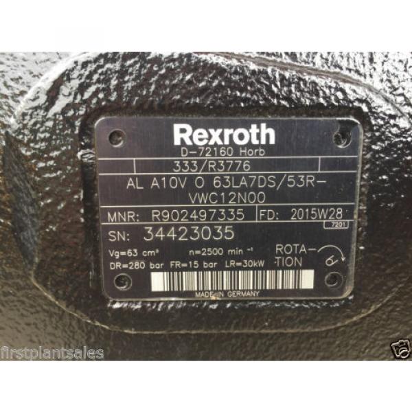 JCB 8040,8045,8050 Rexroth Hydraulic Pump P/N 333/R3776 #3 image