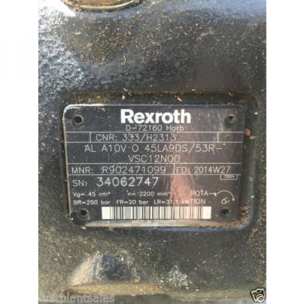 JCB 525-60 Rexroth Hydraulic Pump P/N 333/H2313 #2 image