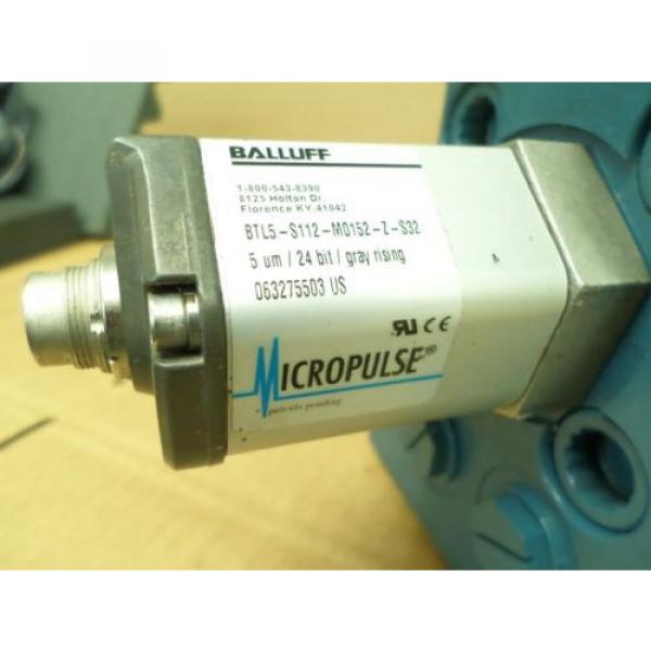 Rexroth Pressuremaster C-198051 Hydraulic Cylinder w/ Balluff Transducer #3 image