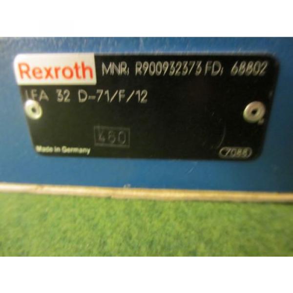Rexroth LFA 32 D-71/F12 Hydraulic Valve Assembly #2 image