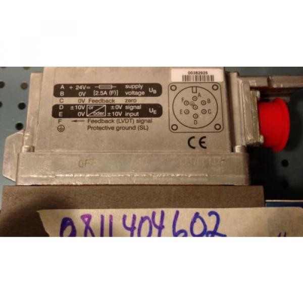 Bosch 0811-404-602 Proportional Valve Rexroth 4WRPEH6C3B24L-2X/G24K0/A1M NEW #2 image